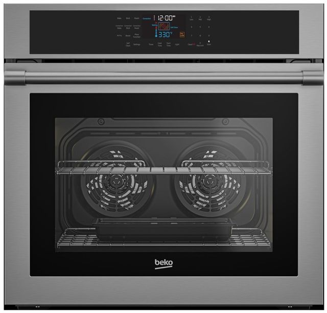 Beko 30" Stainless Steel Built-In Single Electric Wall Oven 0
