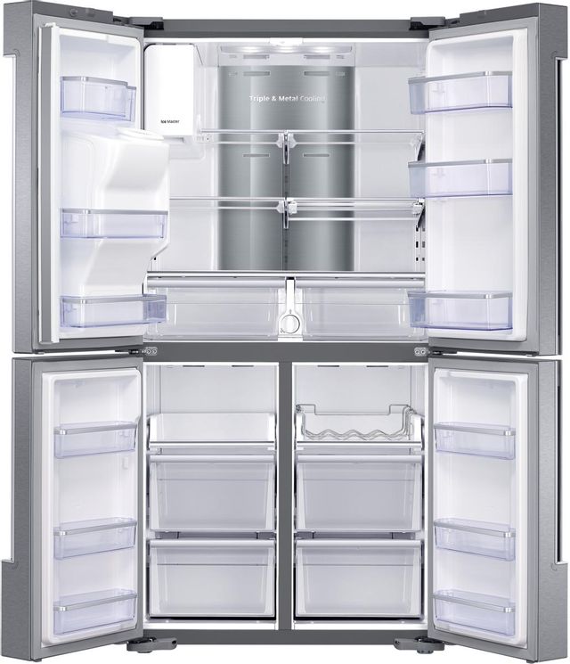 Samsung 22 Cu. Ft. Counter Depth 4-Door Flex™ Refrigerator-Fingerprint Resistant Stainless Steel 15