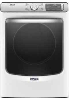 Maytag® 7.3 Cu. Ft. White Front Load Gas Dryer-MGD8630HW