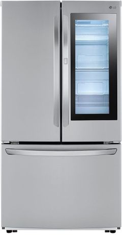LG 22.60 Cu. Ft. PrintProof™ Stainless Steel Counter Depth French Door Refrigerator-LFCC23596S