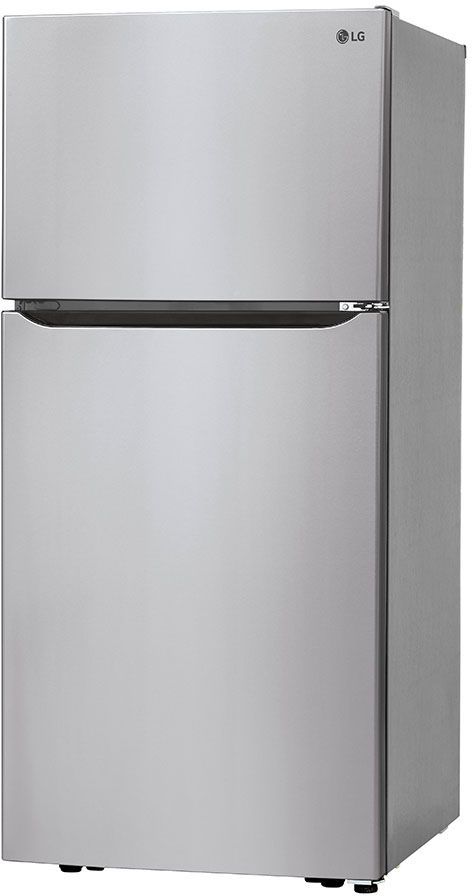 LG 20.2 Cu. Ft. Stainless Steel Top Freezer Refrigerator-LTCS20020S-2