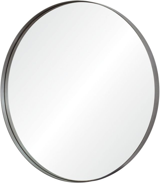Renwil® Lester Antique Brushed Silver Wall Mirror 1