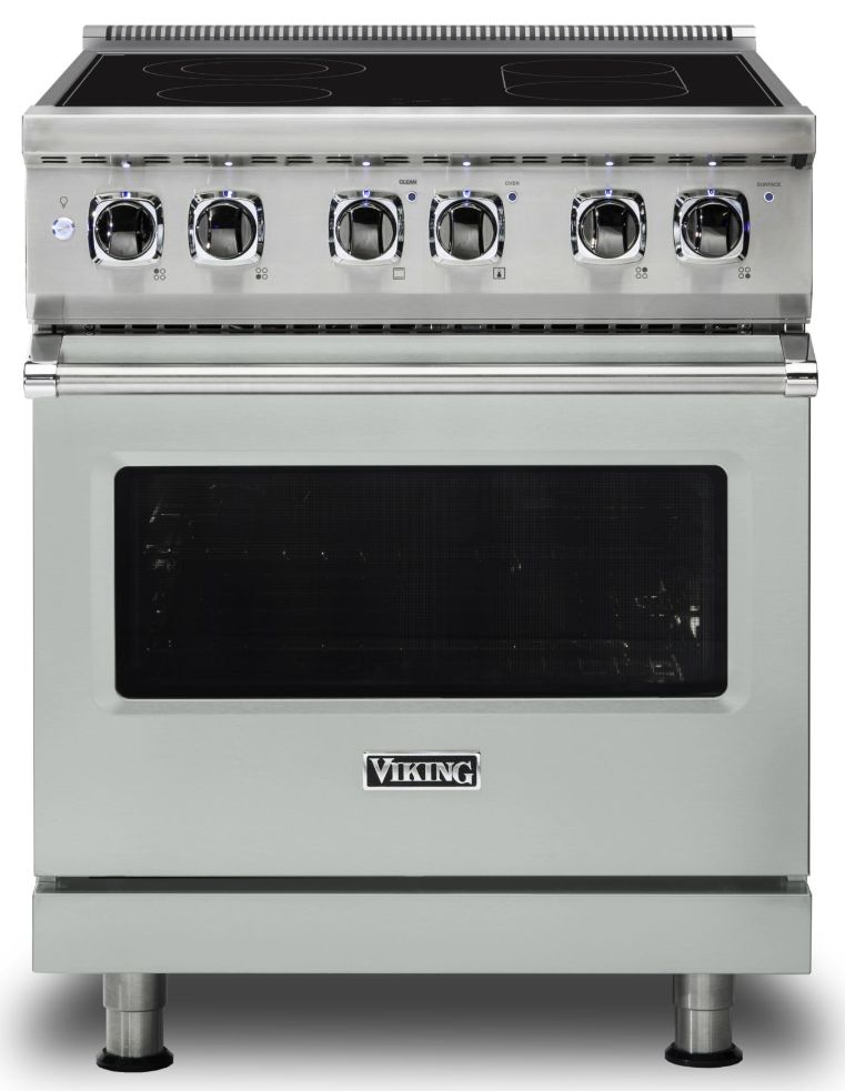 Viking double deals oven electric range