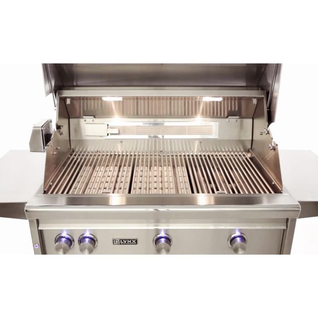 Lynx® Professional 36" Freestanding Grill-Stainless Steel-1