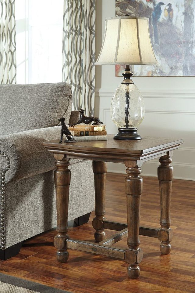 Signature Design by Ashley® Tanshire Light Brown End Table 1