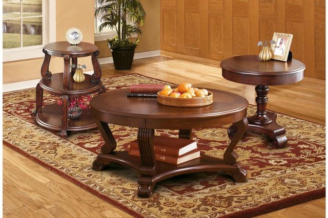 Signature Design by Ashley® Brookfield Dark Brown End Table 4