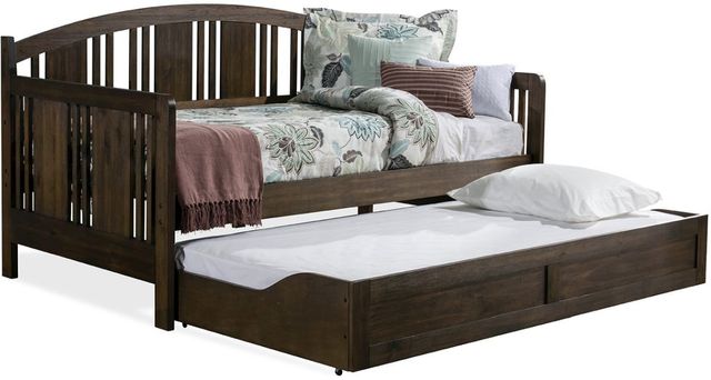 Hillsdale Furniture Dana Brushed Acacia Twin DayYouth Bed & Trundle 3