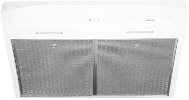 Broan® Alta™ BQDD1 Series 30” Under Cabinet Range Hood-White-2