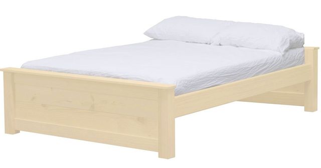 Crate Designs™ HarvestRoots Unfinished 19" Twin Extra-long Youth Panel Bed