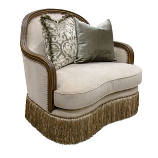 Aria Designs Carlotta Parchment Chair