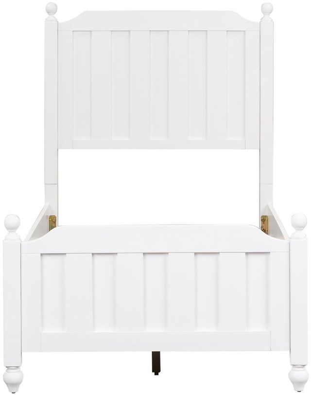 Liberty Furniture Cottage View White Youth Twin Panel Bed