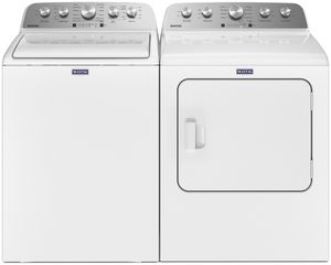 Maytag® 4.5 Cu. Ft. White Top Load Washer and Electric Dryer