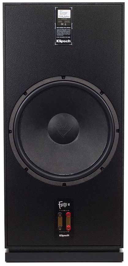 Klipsch® Heritage Black Ash Forte® III Floorstanding Speaker Pair 34