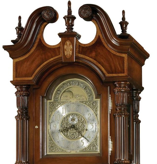 Howard Miller® Eisenhower Windsor Cherry Grandfather Clock 1