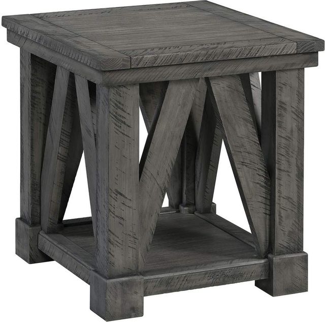 Lane® Home Furnishings 7062 Old Forge French Gray End Table
