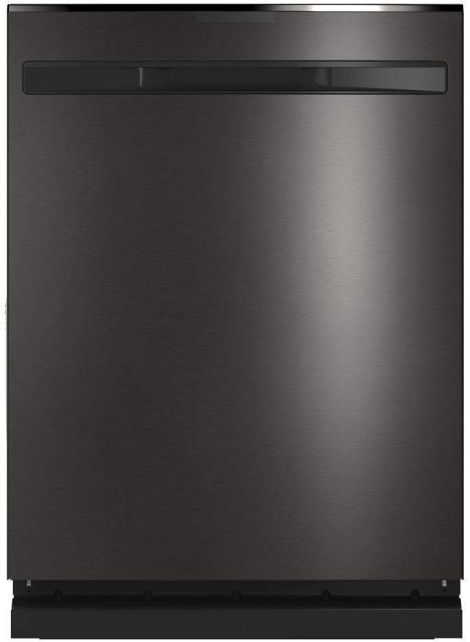 GE Profile™ 24" Black Stainless Built In Dishwasher-PDP715SBNTS