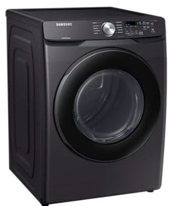 Samsung 7.5 Cu. Ft. Black Stainless Steel Front Load Electric Dryer 2