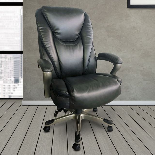 Parker House® Gray Executive Desk Chair 1