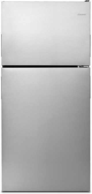 Amana® 18.2 Cu. Ft. Stainless Steel Top Freezer Refrigerator