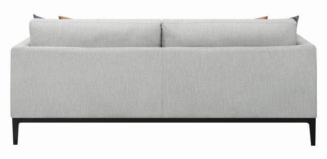 Coaster® Apperson Light Grey Cushioned Back Sofa 3