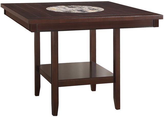 Crown Mark Fulton Brown Counter Height Dining Table-0