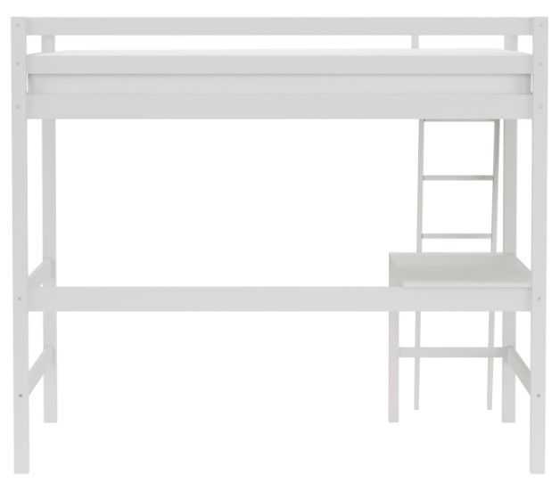 Hillsdale Furniture Caspian White Full Loft Bed-2