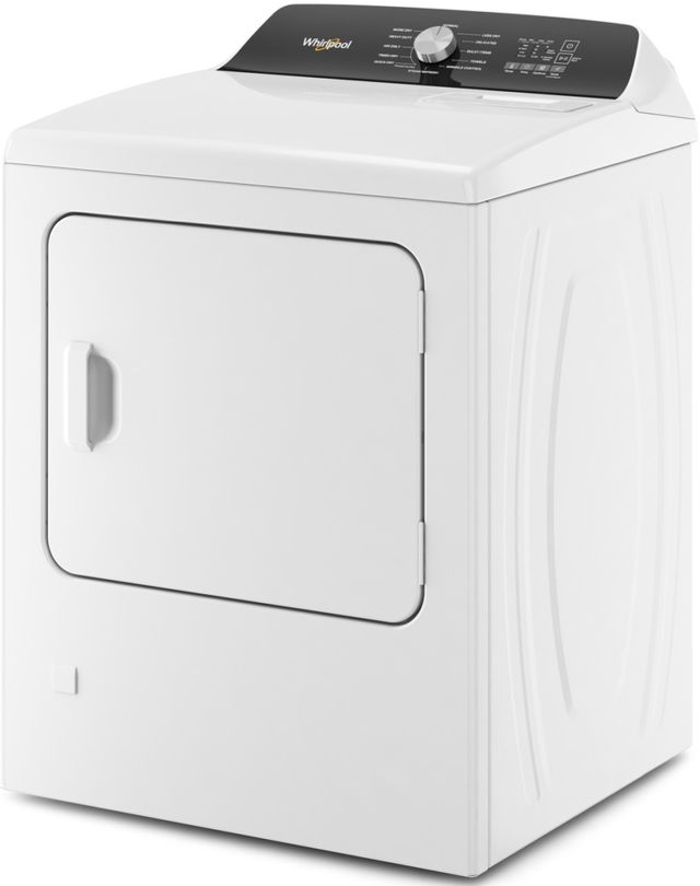 Whirlpool® 7.0 Cu. Ft. White Gas Dryer 2