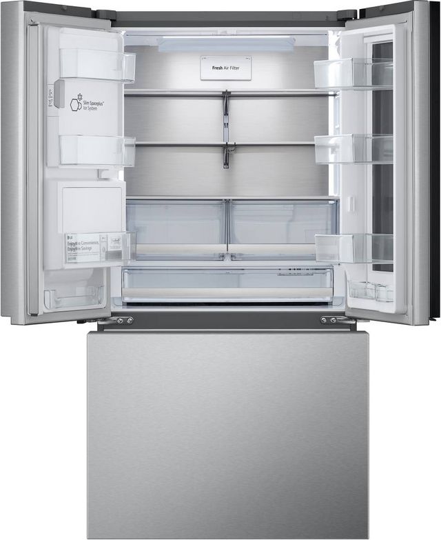 LG 25.5 Cu. Ft. PrintProof™ Stainless Steel Counter Depth French Door  Refrigerator