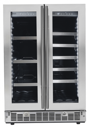 Silhouette® Professional™ Lorraine 4.7 Cu. Ft. Stainless Steel Wine Cooler