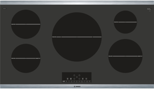 bosch induction hob black