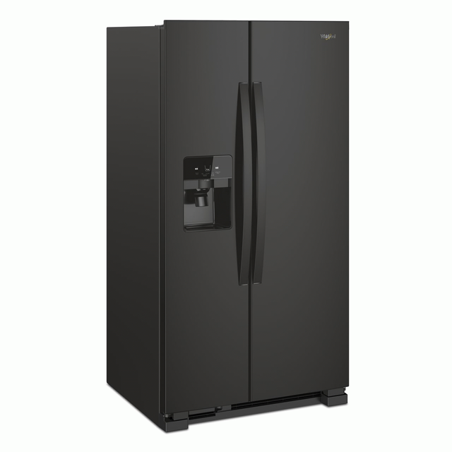 Whirlpool® 24.6 Cu. Ft. Side-by-Side Refrigerator-Black 5