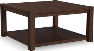 Flexsteel® Boulder Brown Square Coffee Table