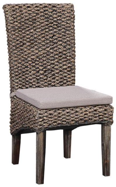 Coast2Coast Home™ Aspen Court 2-Piece Warm Neutral Sea Grass Dining Chair Set