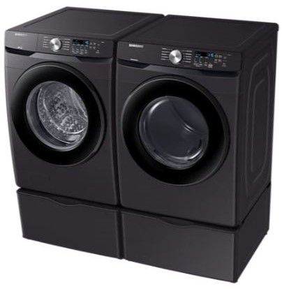 Samsung 7.5 Cu. Ft. Black Stainless Steel Front Load Electric Dryer 7