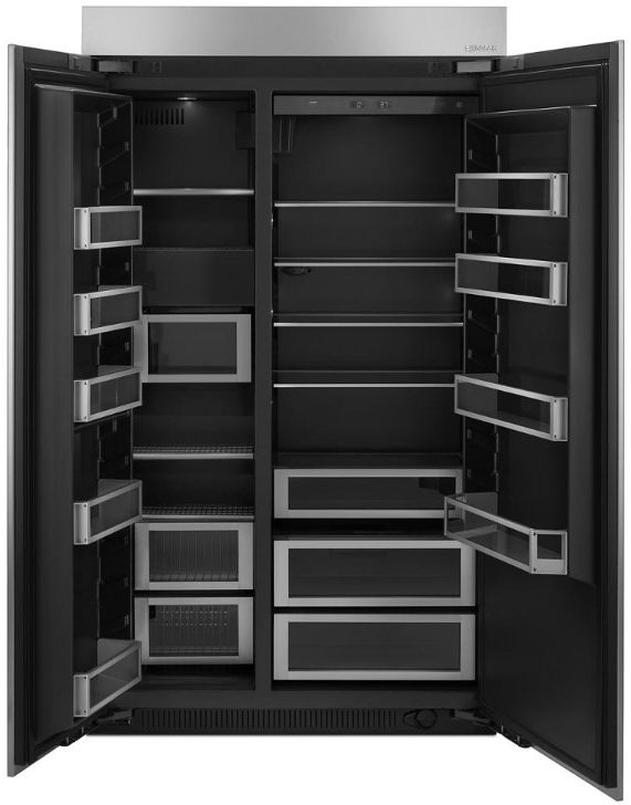 JennAir® 29.2 Cu. Ft. Panel Ready Built-In Side-By-Side Refrigerator-1