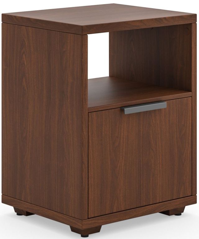 homestyles® Merge Brown Desk with File Cabinet 2