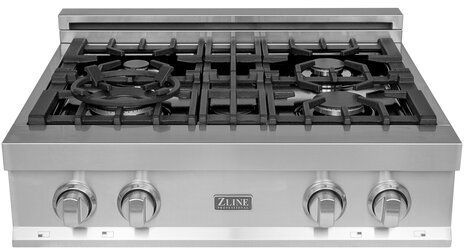 ZLINE Professional 30" Stainless Steel Gas Rangetop