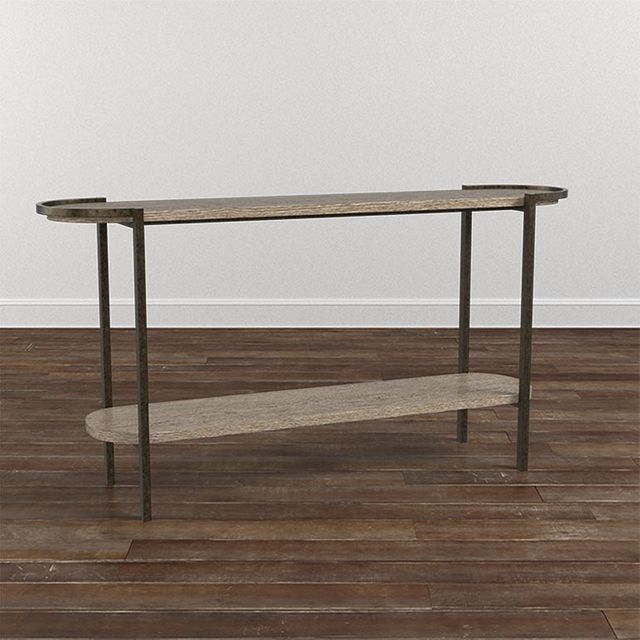 Bassett® Furniture Chelsea Pier Oak Console Table 1