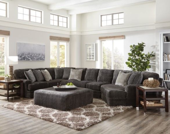 Jackson Furniture Mammoth Smoke 3-Piece Sectional Sofa Set 2