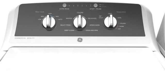 GE® 4.2 Cu. Ft. White Top Load Washer 5