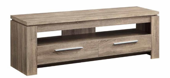 Coaster® Weathered Brown Entertainment TV Console