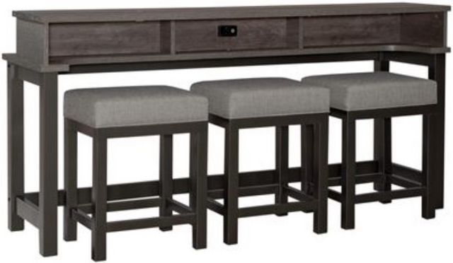 Liberty Tanners Creek 4-Piece Gray Console Table Set-0