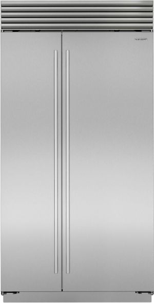 Sub-Zero® Classic Series 24.5 Cu. Ft. Stainless Steel Built In Side-by-Side Refrigerator