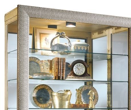 Philip Reinisch Co Watteau Gold LeafFine Art Picture Frame Curio Cabinet 1