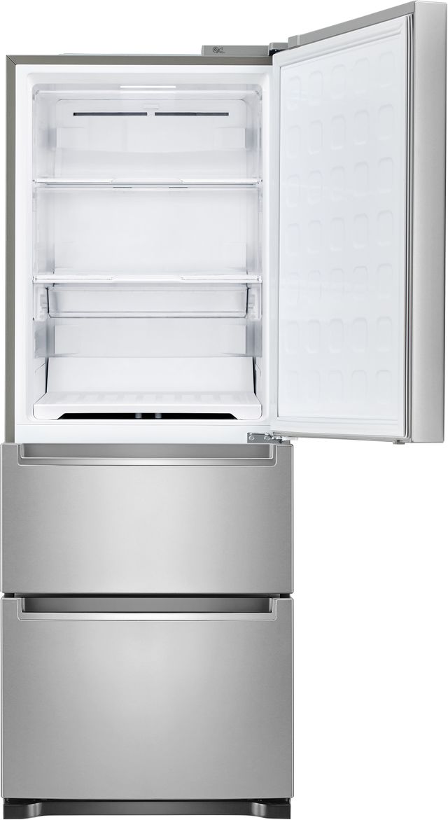 Réfrigérateur à congélateur inférieur de 26 po LG® de 11,7 pi³ - Acier noble 2