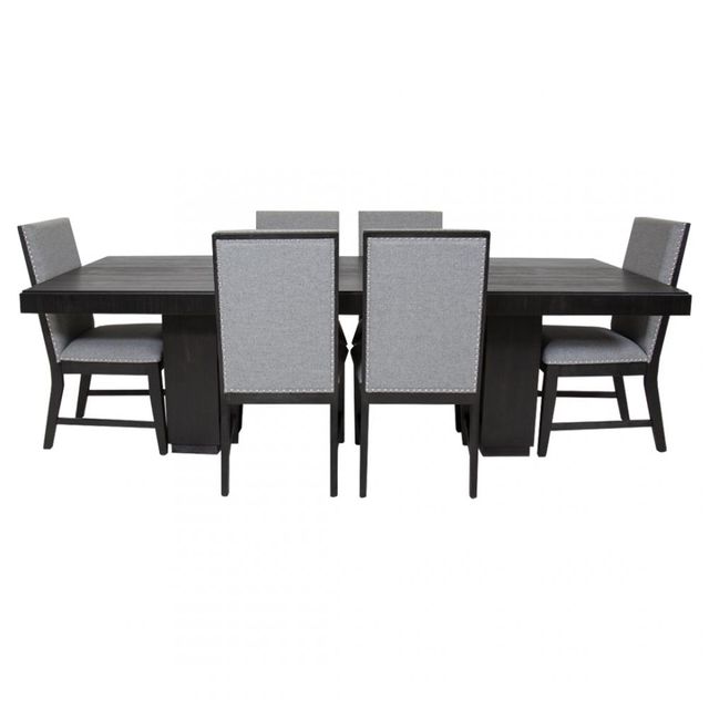 Elements Donovan Dining Table and Six Side Chairs-1