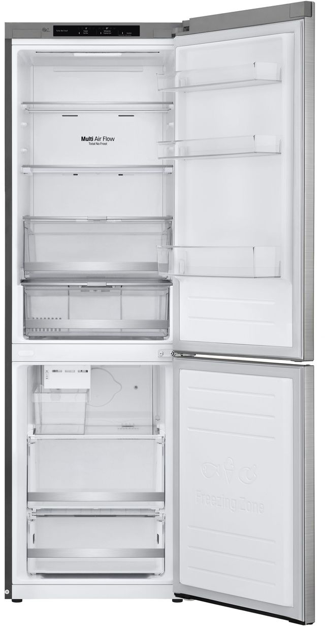 LG 12.0 Cu. Ft. PrintProof™ Stainless Steel Counter Depth Bottom Freezer Refrigerator 1