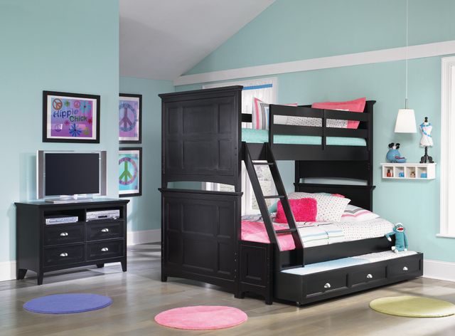 Magnussen® Home Bennett Youth Twin Over Twin Bunk Bed 6