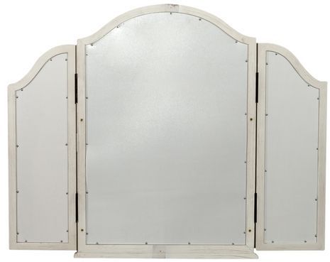 Liberty Furniture Farmhouse Reimagined White Vanity Mirror-2