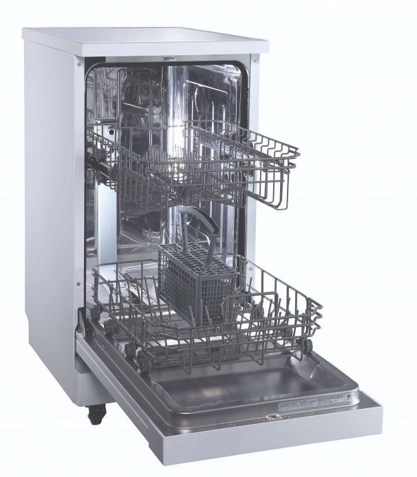 Danby® 18" White Portable Dishwasher 5
